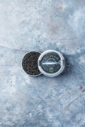 Black Label Caviar – White Sturgeon størrogn i tin dåse