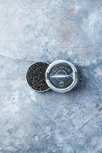 Black Label Caviar – White Sturgeon størrogn i tin dåse